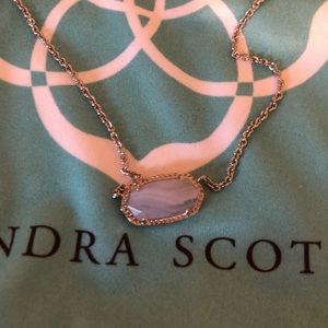 Kendra Scott lavender necklace